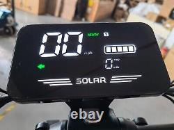 10000w 72v Dual Electric Scooter With Seat 14 Off Road Free Tire Folding Adult