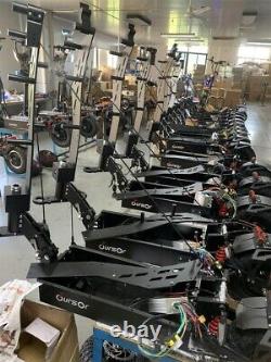 10000w 72v Dual Electric Scooter With Seat 14 Off Road Free Tire Folding Adult