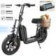 1000W Electric Scooter With Seat APP Commuter E-Scooter Max. 45Miles Range 28MPH