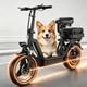 1000W Electric Scooter withSeat 14 Adults Commuting E-Scooter 25MPH 45Miles Range