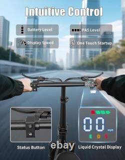 1000W Electric Scooter withSeat 14 Adults Commuting E-Scooter 25MPH 45Miles Range