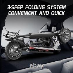 10Electric Scooter Adults 1200W Motor 25mph 35Miles Range E Scooter for Adults