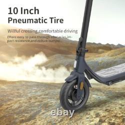 10.2AH Adult Electric Scooter 30KM Long Range Fast Speed 350W E-Scooter With APP