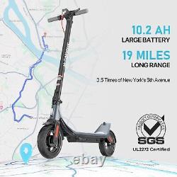 10.2AH Folding Electric Scooter Adult Commute Long Range Fast Speed E-scooter