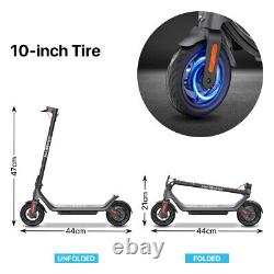 10.2ah Powerful Electric Scooter Kick E Scooter Foldable Long Range+app New 2024