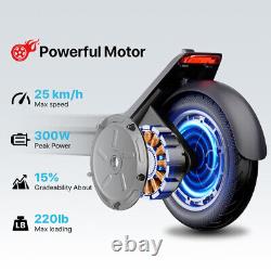 10.2ah Powerful Electric Scooter Kick E Scooter Foldable Long Range+app New 2024