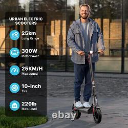 10.2ah Powerful Electric Scooter Kick E Scooter Foldable Long Range+app New 2024