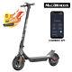 10 Foldable Electric Scooter Adult Commute 25KM Long Range Kick E-scooter +APP