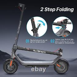 10 Foldable Electric Scooter Adult Commute 25KM Long Range Kick E-scooter +APP