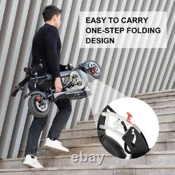 10'' Folding Electric Scooter 28MPH 10AH E-Scooter 800w Motor For Adults