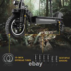 11 Adult Electric Scooter Foldable 1000W Urban Commuter Off Road E-Scooter+Seat