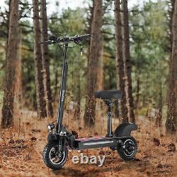 11 Adult Electric Scooter Foldable 1000W Urban Commuter Off Road E-Scooter+Seat