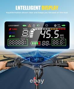 11'' Off Road Adults Electric Scooter, 31Mph 1600W 50 Miles Long Range E-Scooter