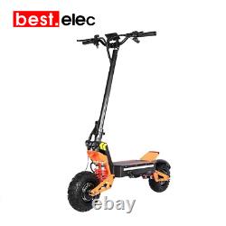 11in Folding Electric Scooter 5000W 52V 26AH Dual Motor Adult Off Road Tire
