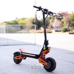 11in Folding Electric Scooter 5000W 52V 26AH Dual Motor Adult Off Road Tire