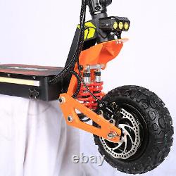 11in Folding Electric Scooter 5000W 52V 26AH Dual Motor Adult Off Road Tire