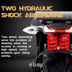 11in Folding Electric Scooter 5000W 52V 26AH Dual Motor Adult Off Road Tire