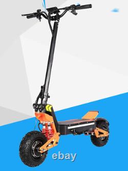 11in Folding Electric Scooter 5000W 52V 26AH Dual Motor Adult Off Road Tire