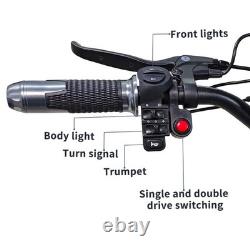 1200W Adult E-Scooter 25/34Mi Range, 34mph, 11 All-Terrain Tires, Seat