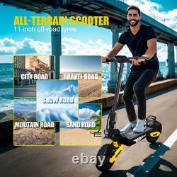 1200W Electric Scooter for Adult 48V13AH 28MPH 11'' Off-road Commuting E-Scooter