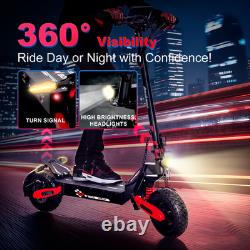 1200W Electric Scooter for Adult 48V23.4AH 40Miles 28MPH 11'' Off-road E-Scooter
