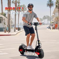 1200W Electric Scooter for Adult 48V23.4AH 40Miles 28MPH 11'' Off-road E-Scooter