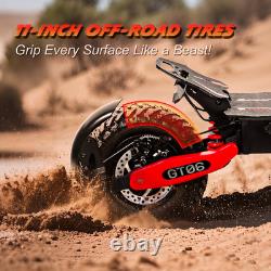 1200W Electric Scooter for Adult 48V23.4AH 40Miles 28MPH 11'' Off-road E-Scooter