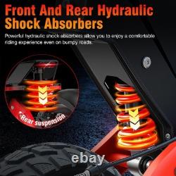 1200W Electric Scooter for Adults Folding Off Road E-Scooter 48V 17.5AH 30MPH US