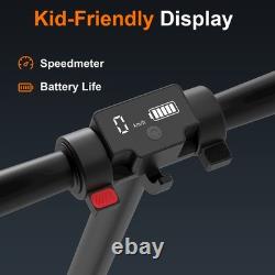 130W Electric Scooter for Adults, Up to 9 MPH, Folding E-Scooter, for kids 6+