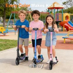 130W Electric Scooter for Adults, Up to 9 MPH, Folding E-Scooter, for kids 6+