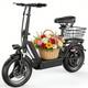 14 Electric Scooter for Adults 1000W 25 MPH 45 Miles Range E-Scooter with Seat