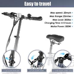 14 Peak 1200W Electric Scooter with Seat&Basket, Commuter Ebike for Adult&Teen