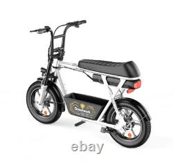 1500W Electric Scooter for Adults Teens 16 Fat Tire 25MPH with Seat & Basket