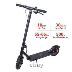 19 MPH Electric Scooter 500W Motor, Folding E-Scooter, Up to 40 Miles Long-Range