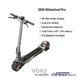 2020 Mercane WideWheel Pro Dual Motor 15Ah Electric Scooter Folding wide wheel