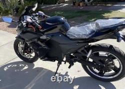 2021 Electric Motorcycle Black 8000W 72V 100A Lithium Battery Read Description