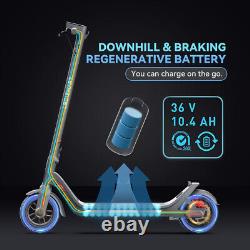 2024 ADULT ELECTRIC SCOOTER 630W Motor 40KM LONG RANGE FAST SPEED WITH APP