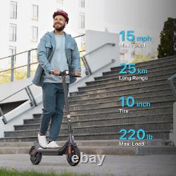 2024 Adult Electric Scooter 10.2ah 25km Long Range Folding E Scooter With App