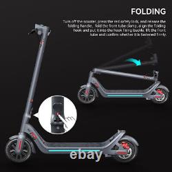 2024 Adult Electric Scooter 630w Motor Long Range 40km 10.4ah Battery With App