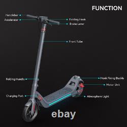 2024 Adult Electric Scooter 630w Motor Long Range 40km 10.4ah Battery With App