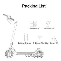 2024 Adult Electric Scooter 630w Motor Long Range 40km 10.4ah Battery With App