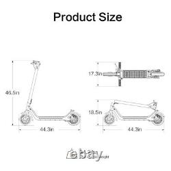 2024 Adult Electric Scooter 630w Motor Long Range 40km 10.4ah Battery With App