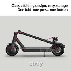 2024 Electric Scooter Portable 500W 35KM/H Adult Foldable Travel e Bike Black US