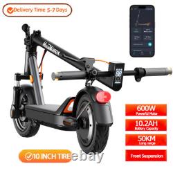 2025 600W Electric Scooter Adult Foldable 50KM Long-range E-scooter Safe Commute
