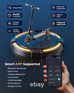 2025 600W Electric Scooter Adult Foldable 50KM Long-range E-scooter Safe Commute