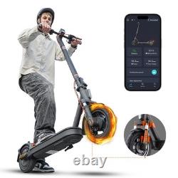 2026 600W Electric Scooter Adults Folding E-Scooter with APP & Shock Suspension