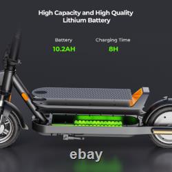 2026 600W Electric Scooter Adults Folding E-Scooter with APP & Shock Suspension