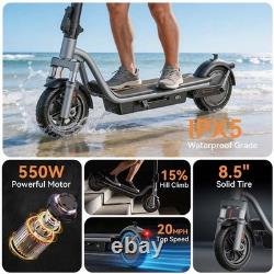 2026 Adult Electric Scooter Foldable Long Range High Speed 20MPH Urban Commuter