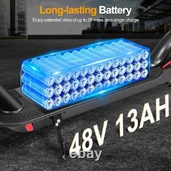 2026 Adults Electric Scooter Foldable Scooter With App &double Shock Absorption