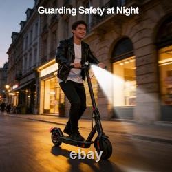2026 Adults Electric Scooter Foldable Scooter With App &double Shock Absorption